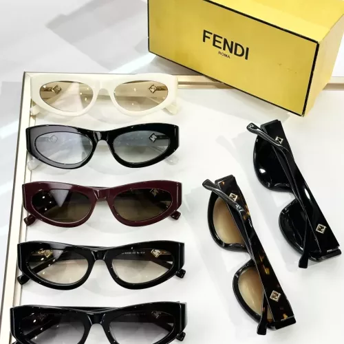 Replica Fendi AAA Quality Sunglasses #1352418 $60.00 USD for Wholesale