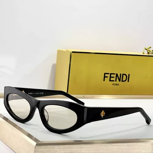 Fendi AAA Quality Sunglasses #1352419 $60.00 USD, Wholesale Replica Fendi AAA Quality Sunglasses