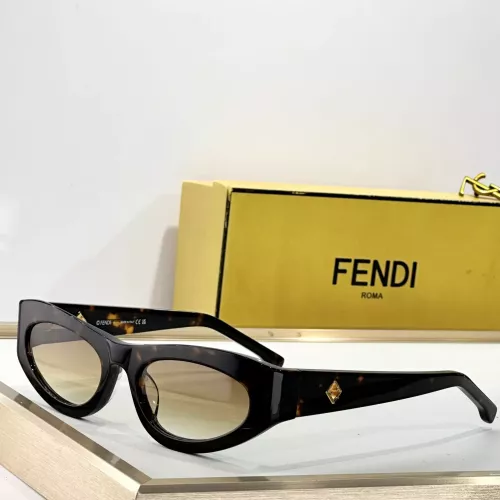 Fendi AAA Quality Sunglasses #1352421 $60.00 USD, Wholesale Replica Fendi AAA Quality Sunglasses