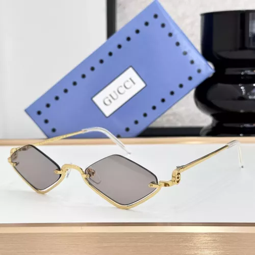Gucci AAA Quality Sunglasses #1352432 $48.00 USD, Wholesale Replica Gucci AAA Quality Sunglasses