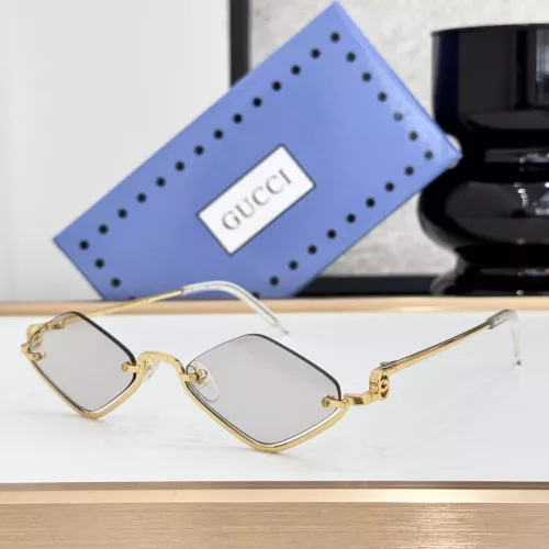 Gucci AAA Quality Sunglasses #1352433 $48.00 USD, Wholesale Replica Gucci AAA Quality Sunglasses