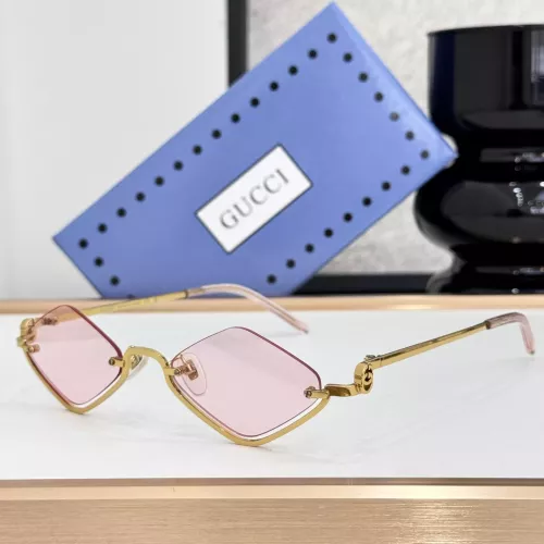 Gucci AAA Quality Sunglasses #1352434 $48.00 USD, Wholesale Replica Gucci AAA Quality Sunglasses
