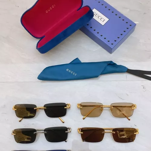 Replica Gucci AAA Quality Sunglasses #1352437 $60.00 USD for Wholesale
