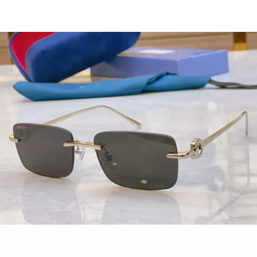 Gucci AAA Quality Sunglasses #1352440 $60.00 USD, Wholesale Replica Gucci AAA Quality Sunglasses