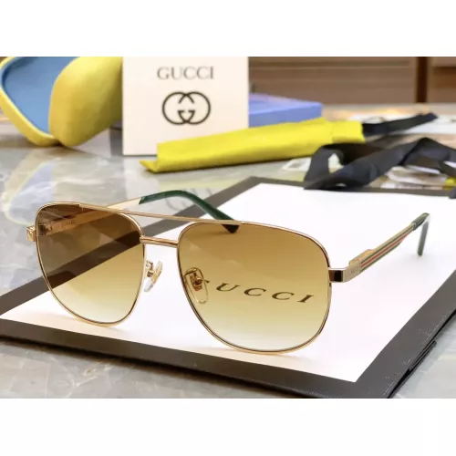 Gucci AAA Quality Sunglasses #1352453 $52.00 USD, Wholesale Replica Gucci AAA Quality Sunglasses