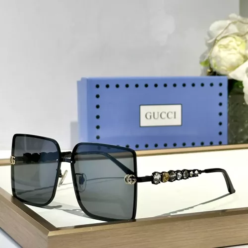 Gucci AAA Quality Sunglasses #1352456 $60.00 USD, Wholesale Replica Gucci AAA Quality Sunglasses