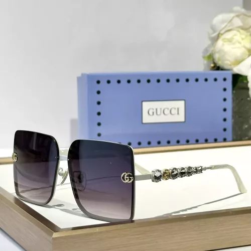 Gucci AAA Quality Sunglasses #1352458 $60.00 USD, Wholesale Replica Gucci AAA Quality Sunglasses