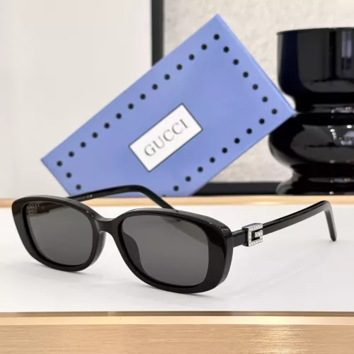 Gucci AAA Quality Sunglasses #1352466 $56.00 USD, Wholesale Replica Gucci AAA Quality Sunglasses