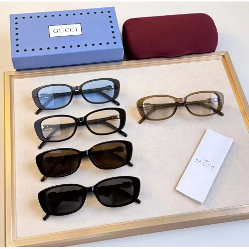 Replica Gucci AAA Quality Sunglasses #1352466 $56.00 USD for Wholesale