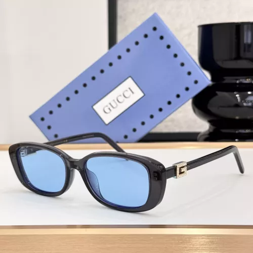 Gucci AAA Quality Sunglasses #1352468 $56.00 USD, Wholesale Replica Gucci AAA Quality Sunglasses
