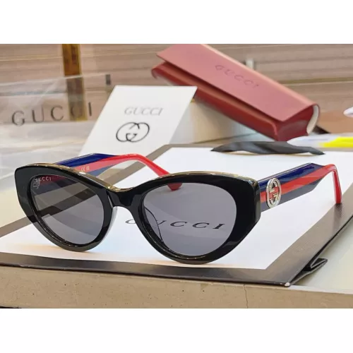 Gucci AAA Quality Sunglasses #1352472 $56.00 USD, Wholesale Replica Gucci AAA Quality Sunglasses