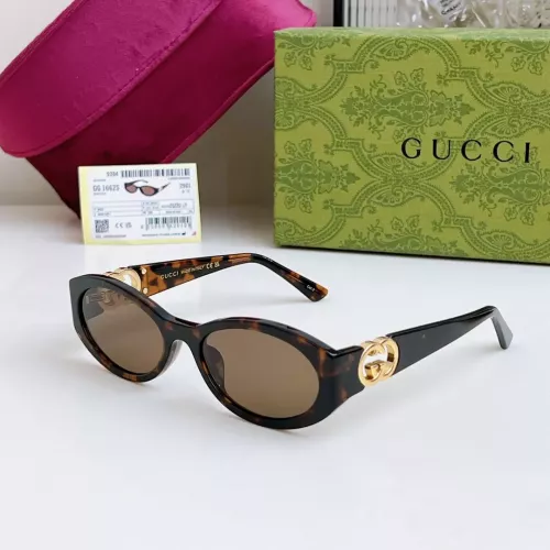 Gucci AAA Quality Sunglasses #1352481 $60.00 USD, Wholesale Replica Gucci AAA Quality Sunglasses