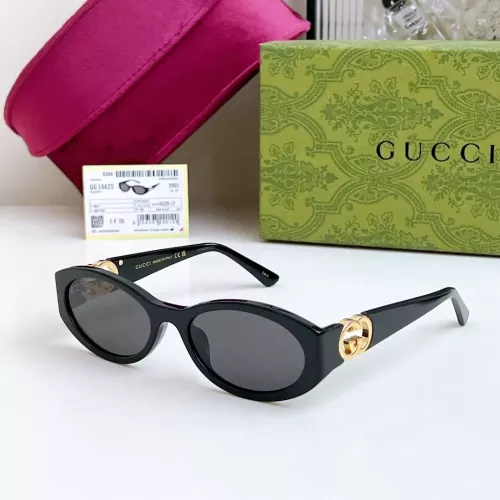 Gucci AAA Quality Sunglasses #1352482 $60.00 USD, Wholesale Replica Gucci AAA Quality Sunglasses
