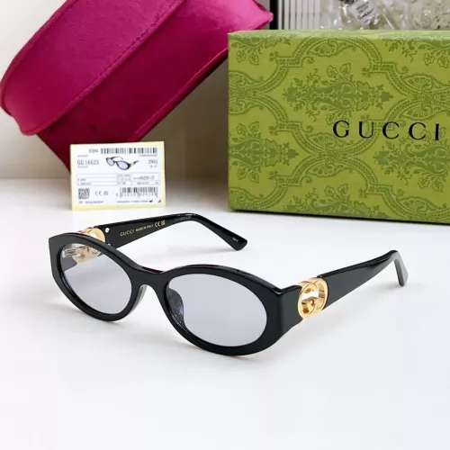 Gucci AAA Quality Sunglasses #1352483 $60.00 USD, Wholesale Replica Gucci AAA Quality Sunglasses