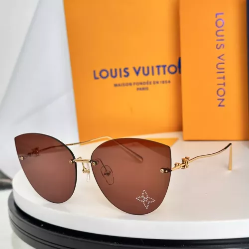 Louis Vuitton AAA Quality Sunglasses #1352489 $64.00 USD, Wholesale Replica Louis Vuitton AAA Quality Sunglasses