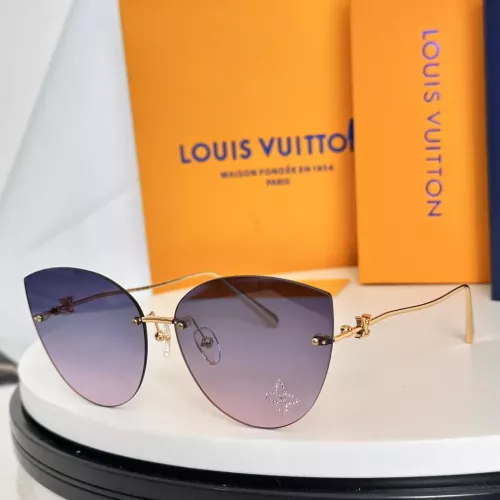 Louis Vuitton AAA Quality Sunglasses #1352490 $64.00 USD, Wholesale Replica Louis Vuitton AAA Quality Sunglasses