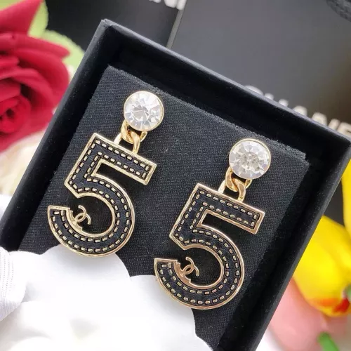 Replica Chanel Earrings For Women #1352506 $32.00 USD for Wholesale