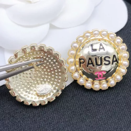 Replica Chanel Earrings For Women #1352510 $25.00 USD for Wholesale