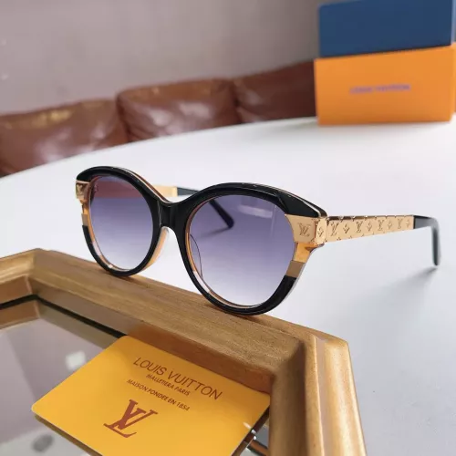 Louis Vuitton AAA Quality Sunglasses #1352512 $64.00 USD, Wholesale Replica Louis Vuitton AAA Quality Sunglasses