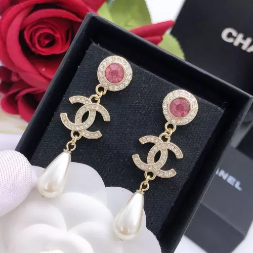 Replica Chanel Earrings For Women #1352526 $29.00 USD for Wholesale