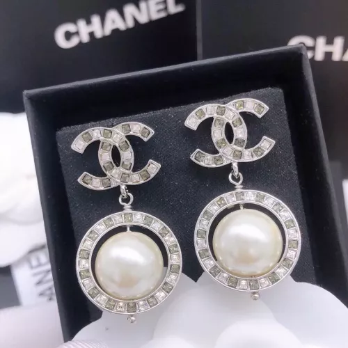 Replica Chanel Earrings For Women #1352527 $32.00 USD for Wholesale