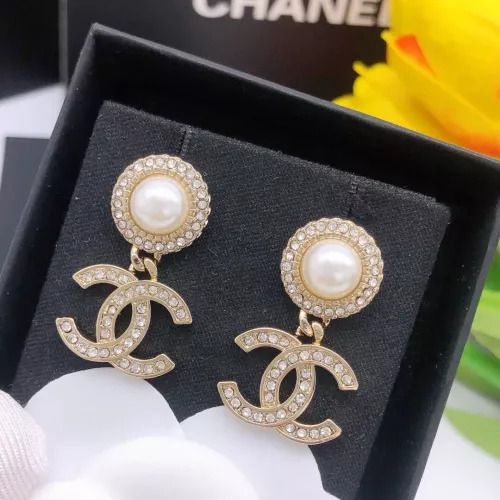Replica Chanel Earrings For Women #1352537 $27.00 USD for Wholesale