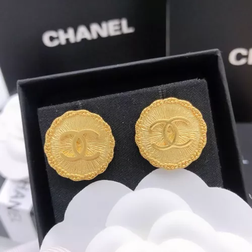 Chanel Earrings For Women #1352540 $27.00 USD, Wholesale Replica Chanel Earrings