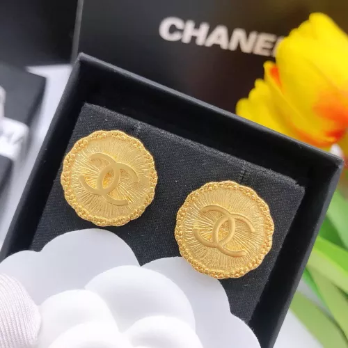 Replica Chanel Earrings For Women #1352540 $27.00 USD for Wholesale