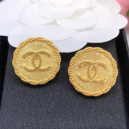 Replica Chanel Earrings For Women #1352540 $27.00 USD for Wholesale