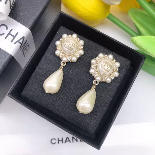 Replica Chanel Earrings For Women #1352543 $25.00 USD for Wholesale