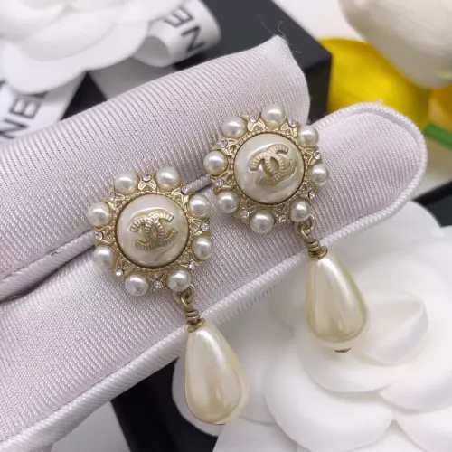 Replica Chanel Earrings For Women #1352543 $25.00 USD for Wholesale