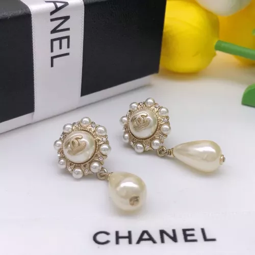 Replica Chanel Earrings For Women #1352543 $25.00 USD for Wholesale