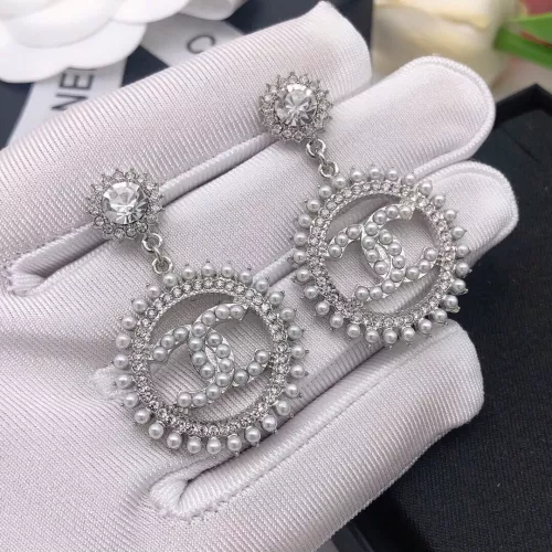 Replica Chanel Earrings For Women #1352544 $27.00 USD for Wholesale