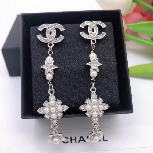 Replica Chanel Earrings For Women #1352547 $32.00 USD for Wholesale
