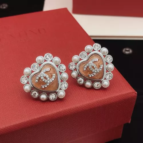 Replica Chanel Earrings For Women #1352550 $29.00 USD for Wholesale