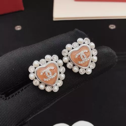 Replica Chanel Earrings For Women #1352550 $29.00 USD for Wholesale