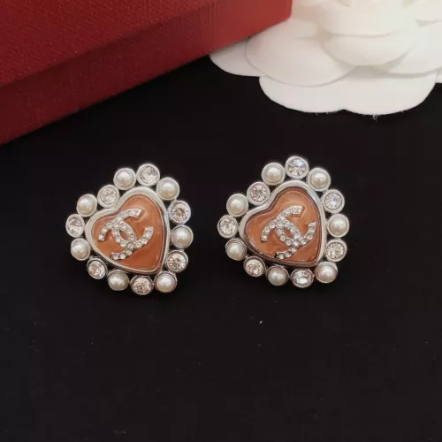 Replica Chanel Earrings For Women #1352550 $29.00 USD for Wholesale