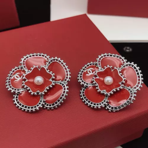 Replica Chanel Earrings For Women #1352551 $29.00 USD for Wholesale