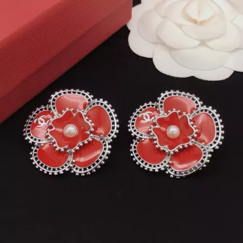 Replica Chanel Earrings For Women #1352551 $29.00 USD for Wholesale