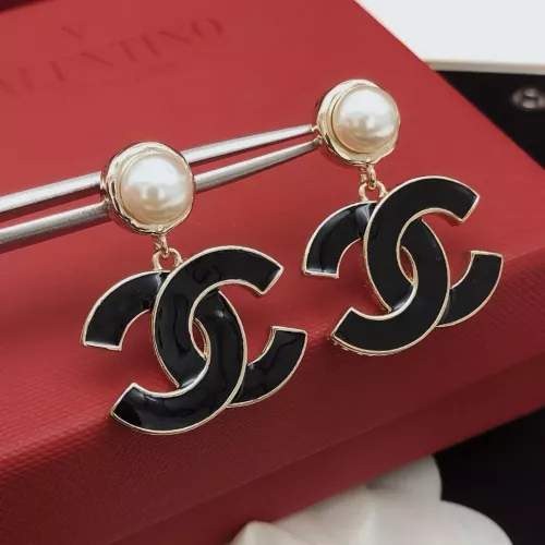 Replica Chanel Earrings For Women #1352553 $27.00 USD for Wholesale