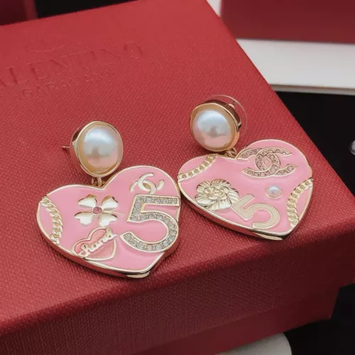 Replica Chanel Earrings For Women #1352563 $29.00 USD for Wholesale