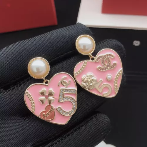 Replica Chanel Earrings For Women #1352563 $29.00 USD for Wholesale
