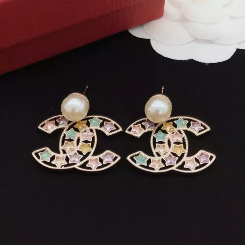 Replica Chanel Earrings For Women #1352564 $34.00 USD for Wholesale
