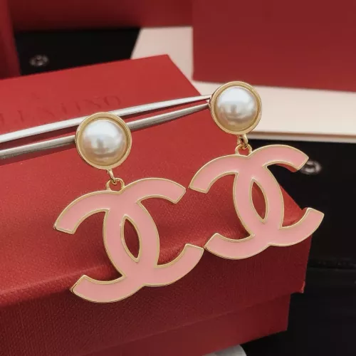 Replica Chanel Earrings For Women #1352565 $32.00 USD for Wholesale