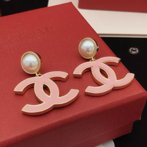 Replica Chanel Earrings For Women #1352565 $32.00 USD for Wholesale