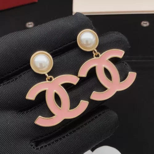 Replica Chanel Earrings For Women #1352565 $32.00 USD for Wholesale
