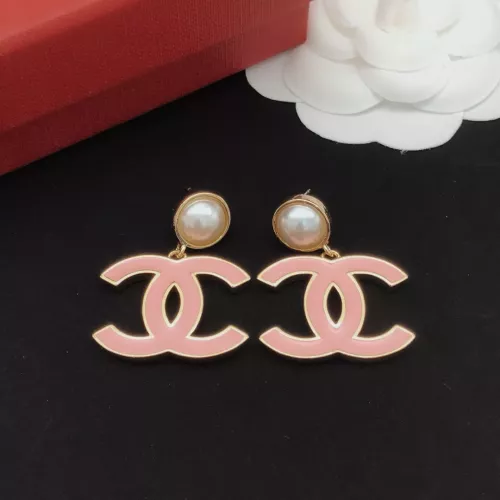 Replica Chanel Earrings For Women #1352565 $32.00 USD for Wholesale