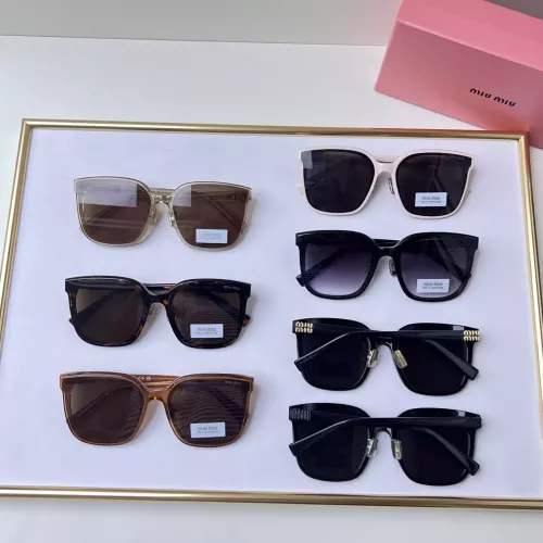 Replica MIU MIU AAA Quality Sunglasses #1352582 $60.00 USD for Wholesale