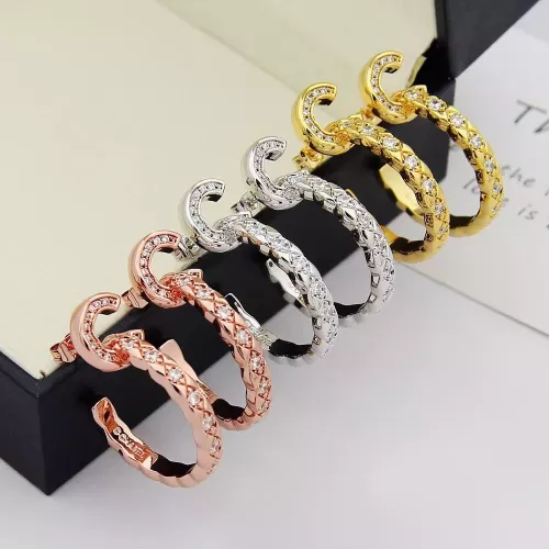 Replica Chanel Earrings For Women #1352590 $27.00 USD for Wholesale