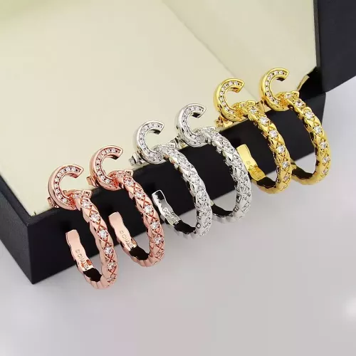 Replica Chanel Earrings For Women #1352590 $27.00 USD for Wholesale